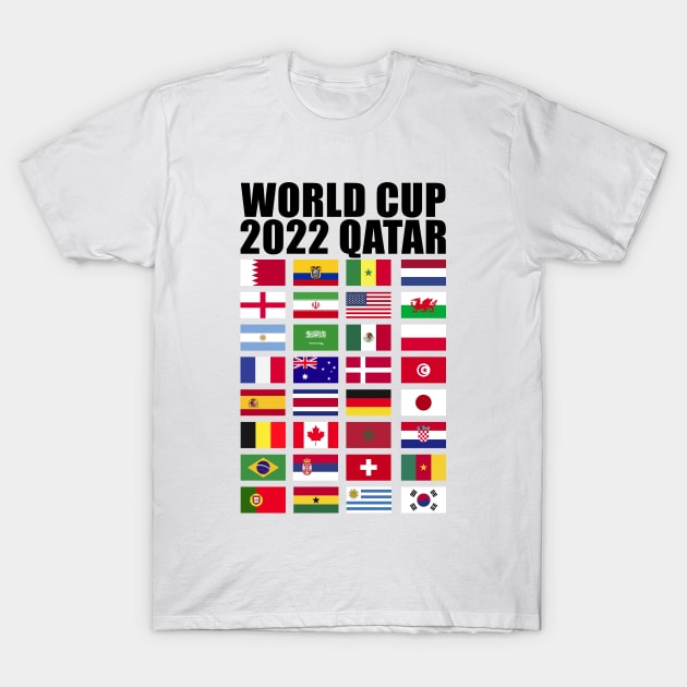 World Cup 2022 T-Shirt by Generalvibes